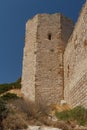 Ruins of the Kritinia medieval castle on Rhodes island