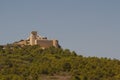 Ruins of the Kritinia medieval castle on Rhodes island