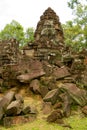 Ruins of the Krol Ko temple in Siem Reap, Cambodia.