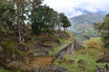 Ruins of Kuelap, the lost city of Chachapoyas, Peru Royalty Free Stock Photo