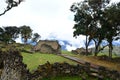 Ruins of Kuelap, the lost city of Chachapoyas, Peru Royalty Free Stock Photo