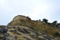 Ruins of Kuelap, the lost city of Chachapoyas, Peru Royalty Free Stock Photo