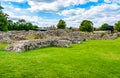 Ruins of Lady Chapel and Crypt at St Augustine's Abbey in Canter Royalty Free Stock Photo