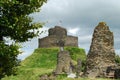 Ruins of Launceston Castle, Cornwall