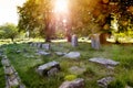 Ruins of Limenas agora Royalty Free Stock Photo