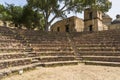 Ruins in Lipari town on the island of Lipari, Sicily Royalty Free Stock Photo