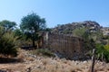 Ruins, Lissos, Crete Greece Royalty Free Stock Photo