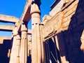 Ruins in Luxor temple