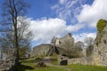 Ruins of the LÃÂ¶wenburg in Siebengebirge next to Bonn Royalty Free Stock Photo