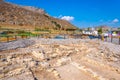 Ruins of Magdala near sea of galilee in Israel