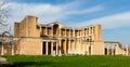 Ruins of Marble court in bath gymnasium complex in Sardis, Turkey