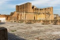 Ruins of Marble court in bath gymnasium complex in Sardis, Turkey