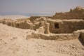 Ruins at Masada Royalty Free Stock Photo