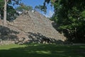 Copan maya pyramid