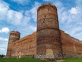 Ruins of the Medieval castle in Ciechanow, Poland