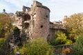 Ruins of medieval castle - Heidelberg. Germany Royalty Free Stock Photo