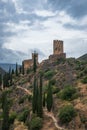 Ruins of a Cathar castle