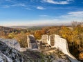 Ruins of medieval castle Smolen Royalty Free Stock Photo