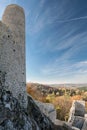 Ruins of medieval castle Smolen Royalty Free Stock Photo