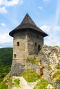 Somoska castle on Slovakian-Hungarian border