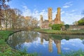 Ruins of medieval castle ter Elst, Duffel