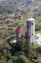 Ruins of the medieval church of St. Martin in Martin Breg, Dugo Selo, Croatia