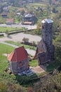 Ruins of the medieval church of St. Martin in Martin Breg, Dugo Selo, Croatia