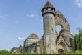 Ruins of medieval cistercian abbey in Transylvania
