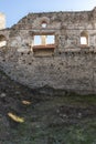 Ruins of medieval fortification in town of Melnik, Bulgaria Royalty Free Stock Photo