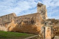 Ruins of the medieval fortified Muslim necropolis of Chellah in Rabat, Morocco Royalty Free Stock Photo