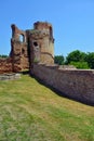 Ruins of medieval fortress Bac, Serbia Royalty Free Stock Photo