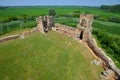 Ruins of medieval fortress Bac, Serbia Royalty Free Stock Photo