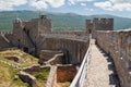 Ruins of the medieval fortress in Ohrid