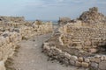 Ruins of the medieval fortress in Silifke city Royalty Free Stock Photo