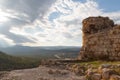 Ruins of the medieval fortress in Silifke city Royalty Free Stock Photo