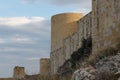 Ruins of the medieval fortress in Silifke city Royalty Free Stock Photo