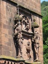 Ruins of the medieval Heidelberg Castle in Heidelberg, Germany Royalty Free Stock Photo