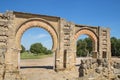 Ruins of Medina Azahara - vast, fortified Andalus palace-city