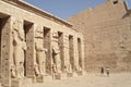 Ruins of Medinet Habu, Luxor, Egypt.