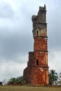 Ruins of St Augustine Church in Goa Royalty Free Stock Photo