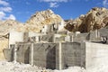 Ruins of a mine tailings processing mill