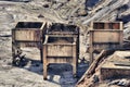 Ruins of mines of Rio Tinto, Spain