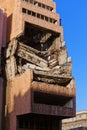 Ruins of Ministry of Defense Building from NATO Bombing - Belgrade Serbia