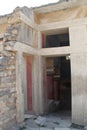 Knossos Palace Ruins, Crete, Greece Royalty Free Stock Photo
