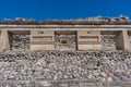 Ruins in Mitla near Oaxaca city. Mexico Royalty Free Stock Photo