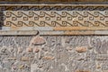 Ruins in Mitla near Oaxaca city. Zapotec culture center in Mexico Royalty Free Stock Photo