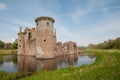 Ruins on the moat Royalty Free Stock Photo