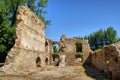 Ruins of Monastery of Carracedo on Bierzo Royalty Free Stock Photo