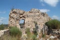 Ruins of Monfort Castle, Israel Royalty Free Stock Photo