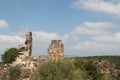 Ruins of Monfort Castle Royalty Free Stock Photo
